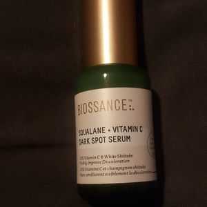 Biossance squalane+vitamin C dark spot serum